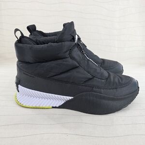 Sorel Womens x PrAna Out N About III Puffy Zip Up Insulated Boots Shoes Sz 10.5